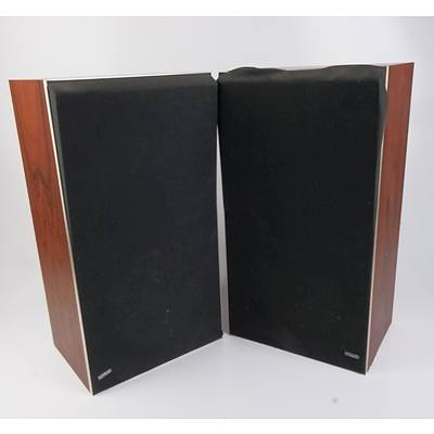 Pair of VintageBang and Olufsen Beovox S45 Hi Fi Speakers