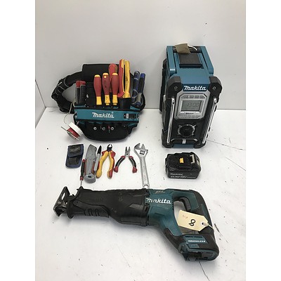 Makita 18V Tools and Tool Belt