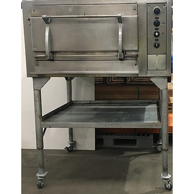 Moffat Blue Seal Single Deck Stone Floor Pizza Oven On Casters