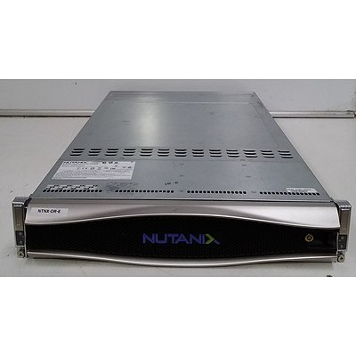 Nutanix NX-6235C (E5-2630v2) 2.6GHz 6 Core CPUs 2RU Server