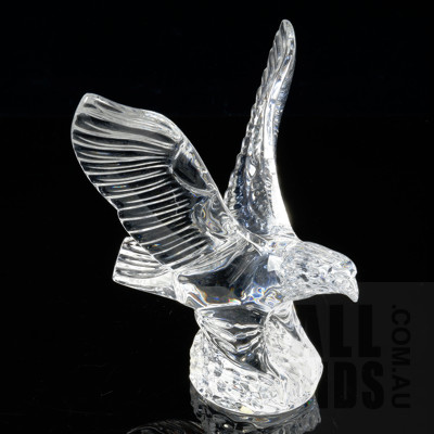Vintage Waterford Crystal 'Eagle Wings' Figurine - Etched to Base