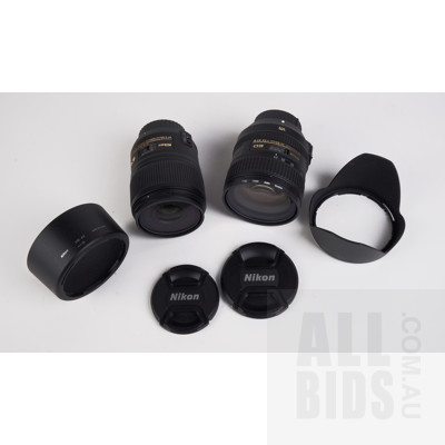 Nikon D750 Camera with AF-S 60mm Lens, 24-85mm Lens, Tripod, Accessories and Travel Bag