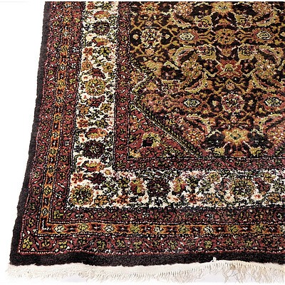 Vintage Persian Style Polysilk Rug
