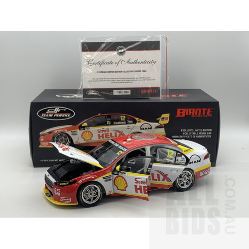 Biante Ford Falcon FGX Shell V-Power Racing Team 136/504 1:18 Scale Model Car