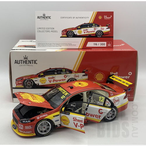 Authentic Models Ford Falcon FGX Shell V-Power Racing Team 116/300 1:18 Scale Model Car