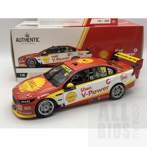 Authentic Models Ford Falcon FGX Shell V-Power Racing Team 116/300 1:18 Scale Model Car