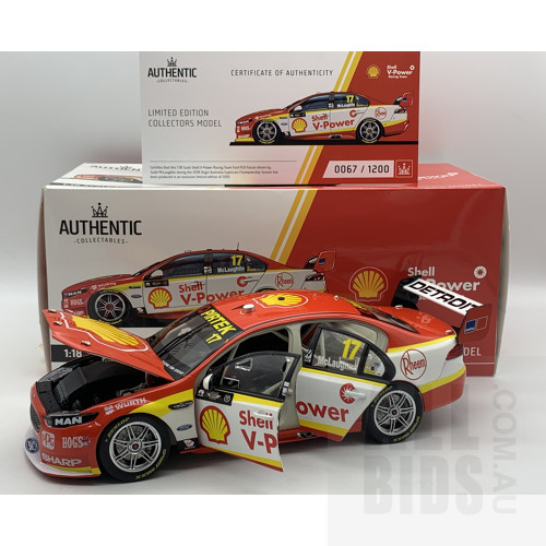 Authentic Collectables Ford Falcon FGX Team Shell V-power 67/1200 1:18 Scale Model Car