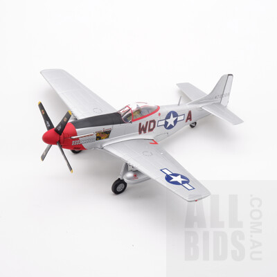 Franklin Mint Armour Collection Diecast 1:48 P-51 Mustang in Original Display Box