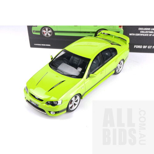 Biante  Toxic Green Ford BF Falcon GT 102/336 1:18 Scale Model Car