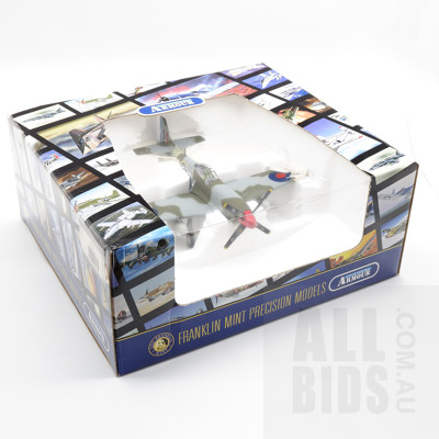 Franklin Mint Precision Models Armour Collection Diecast 1:48 P-51 MUSTANG in Original Display Box