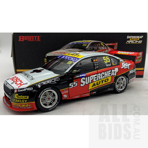 Biante - 2018 Ford FGX Sandown Supercheap Auto Racing Team Mostert/Moffat - 332/334 - 1:18 Scale Model Car