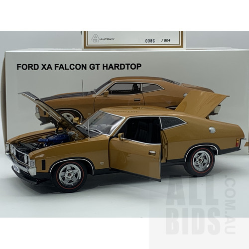 Auto Art Ford XA Falcon GT Hardtop 086/804 1:18 Scale Model Car
