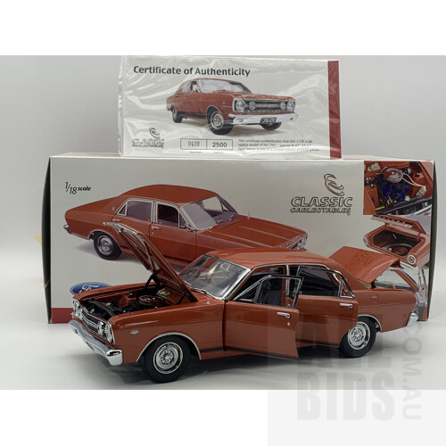 Classic Carlectables 1967 Ford Special Build XR GT Falcon 400/2500 1:18 Scale Model Car