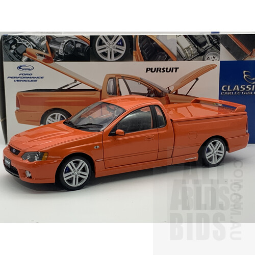 Classic Carlectables Ford FPV Pursuit Blood Orange 1298/1500 1:18 Scale Model Car