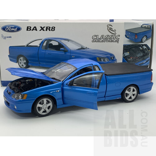 Classic Carlectables Ford BA XR8 Ute Blueprint 667/1250 1:18 Scale Model Car