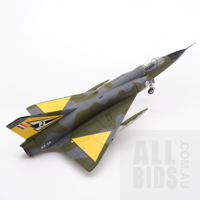 Franklin Mint Precision Models Armour Collection Diecast 1:48 RAAF 75 Squadron Mirage III in Original Display Box