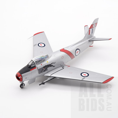 Franklin Mint Precision Models Armour Collection Diecast 1:48 F86 Sabre in Original Display Box
