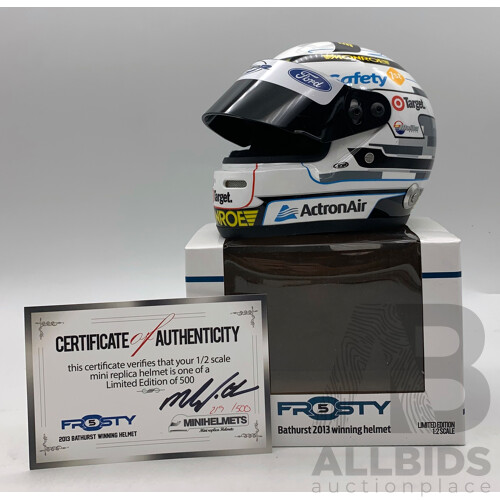 Mini Helmets 2013 Bathurst Winners Mark Winterbottom Replica Helmet - 1:2 Scale