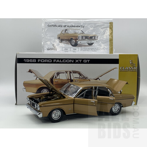 Classic Carlectables 1968 Ford Falcon XT GT  594/750 1:18 Scale Model Car