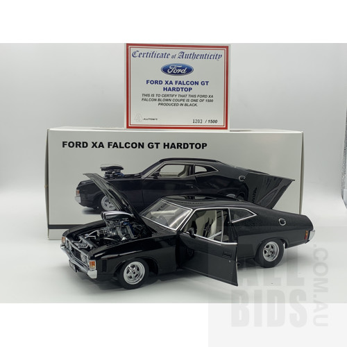 Autoart Ford XA Falcon GT Hardtop 1203/1500 1:18 Scale Model Car