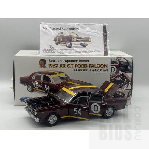 Classic Carlectables 1967 Ford Falcon XR GT 703/1500 1:18 Scale Model Car
