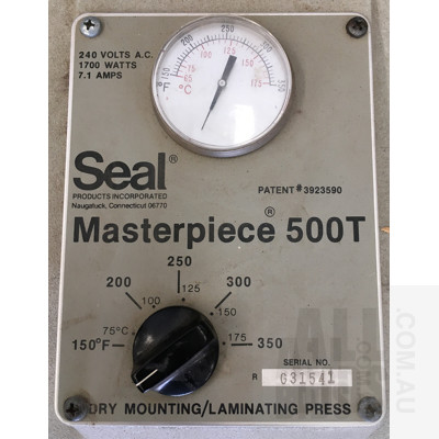 Seal Masterpiece 500T Dry Mounting And Laminating Machine
