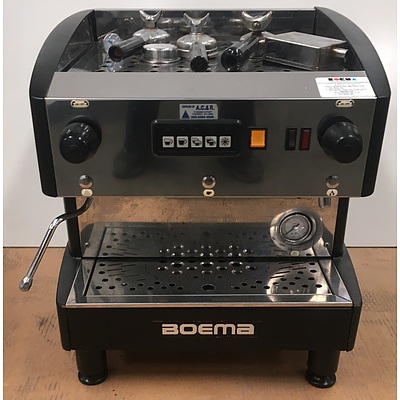 Boema Single Group Head Commercial Coffee Machine