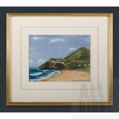 Amanda Townsend (b.1961), 'Stanwell Park Beach,' 1988, Pastel, 20.5x27.5cm (image size)