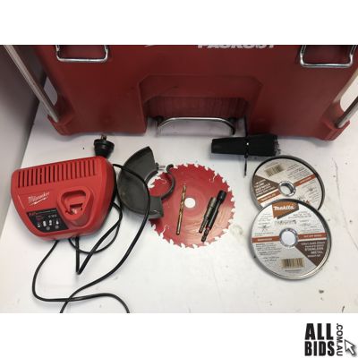 Milwaukee Tool Box With Assorted Tools