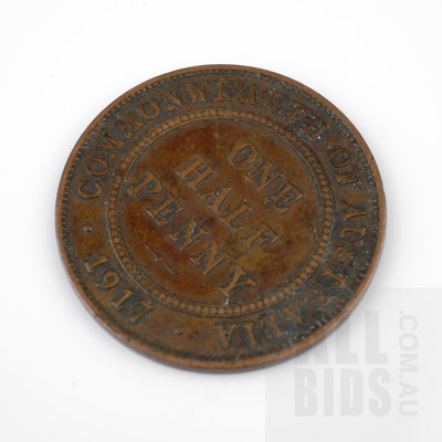 1917 Australian Penny