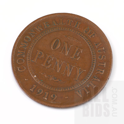 1919 Australian Penny