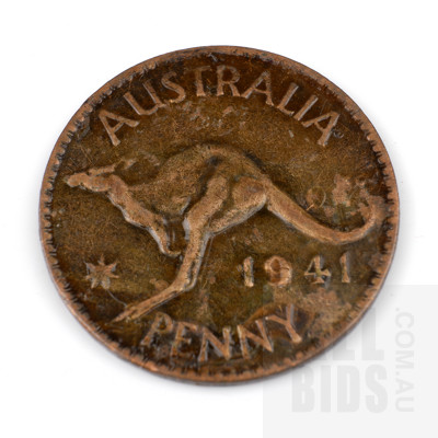 1941 Australian Penny