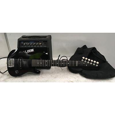 Children's Electric Guitar And Amplifier
