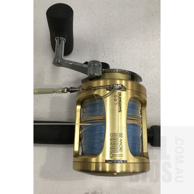 Shimano Tiagra 30W LRS Overhead Boat Fishing Rod & Reel Combination