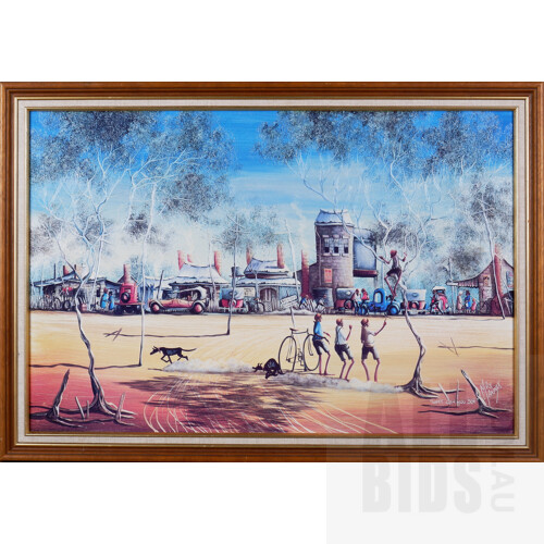 Max Mannix, What Can You See, Framed Reproduction Print, 52 x 78 cm