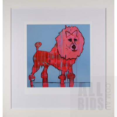 Adrian Britnell (born 1967), Untitled (Poodle) 2015, Giclee Print, 45 x 45 cm (image size), Printer's Proof