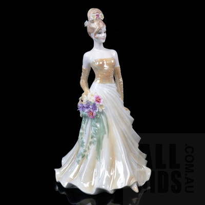 Coalport Modern Bride Collection Figurine - Vienna