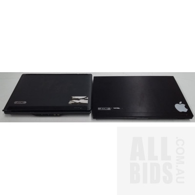 Acer Core 2 Duo Laptops - Lot of Two