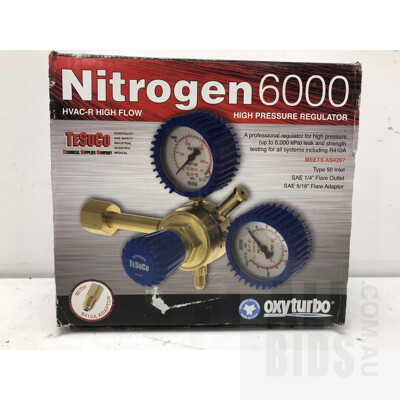 Nitrogen 6000 High Pressure Regulator