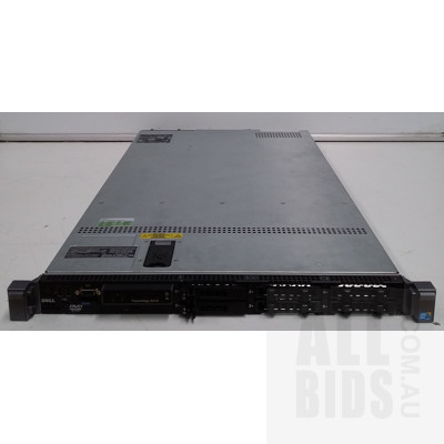 Dell PowerEdge R610 Dual (X5650) 6 Core 2.67GHz CPUs 1 RU Server