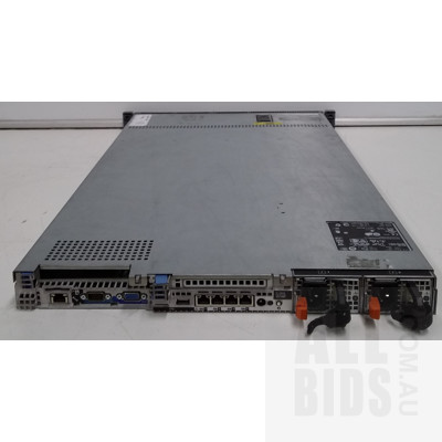 Dell PowerEdge R610 (X5620) 4 Core 2.4GHz CPUs 1 RU Server