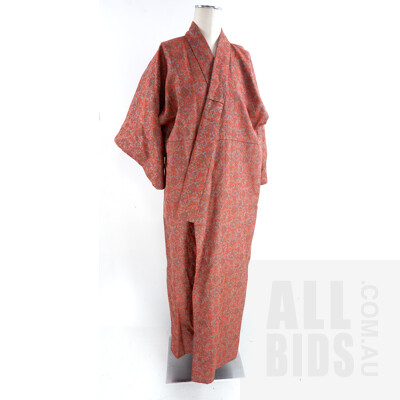 Two Vintage Japanese Kimonos