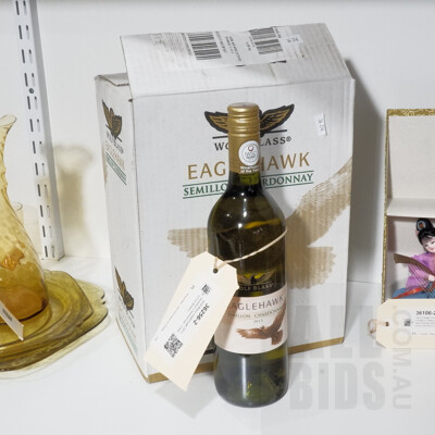 Wolf Blass eaglehawk 2013 Semillon Chardonnay - Case of Six Bottles