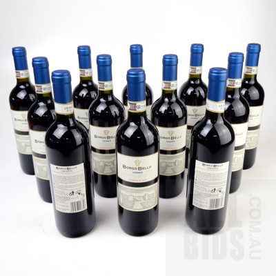 Borgo Bello Tuscany 2013 Chianti - Case of Twelve Bottles (12)