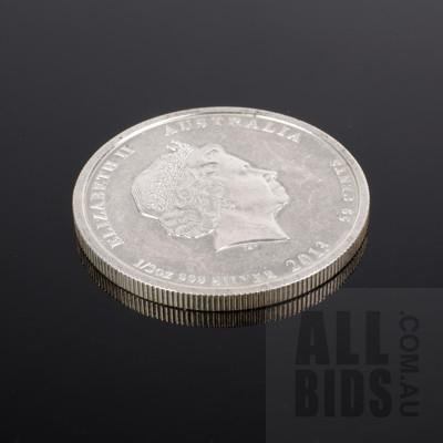 2013 Australian American Memorial 1/2oz Silver 50c Coin