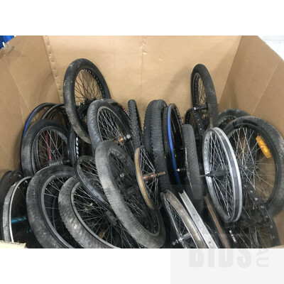 Lot Of Approx 50 Bike Rims