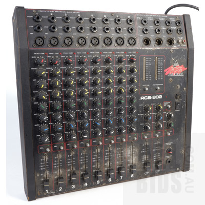 Ross Systems RCS-802 Eight Channel Mixer