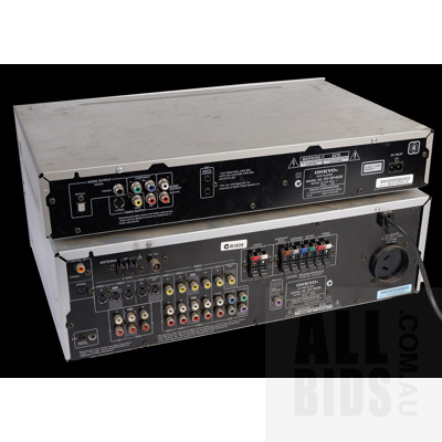 Onkyo AV Receiver HT-R430 and Onkyo DVD Player DV-SP402E