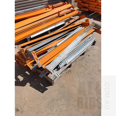 Selection of Colby Pallet Racking Uprights and Crossbars