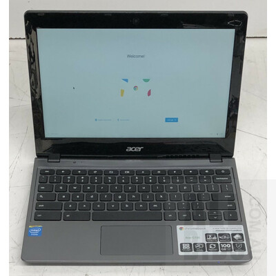 Acer Chromebook C720 Series Intel Celeron (2955U) 1.40GHz CPU 11-Inch Chromebook